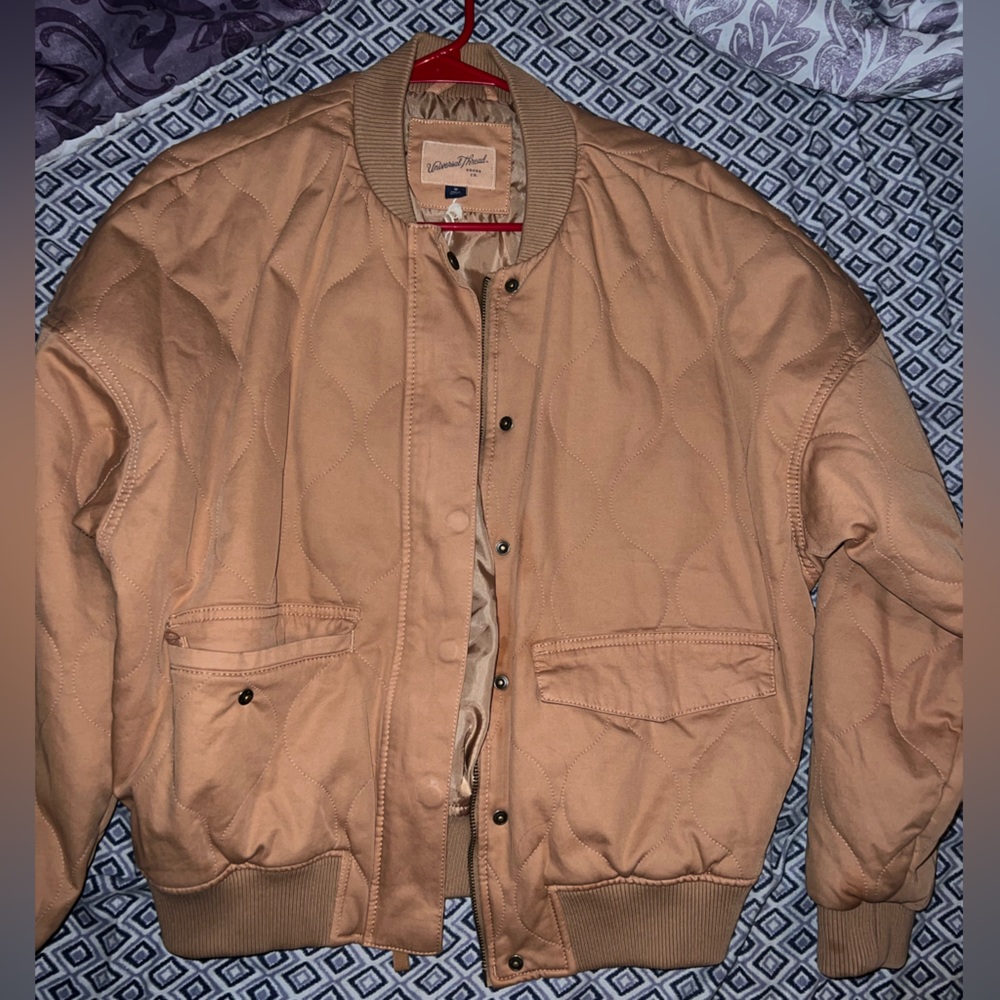 NWT Oversized bomber jacket